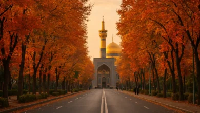 مشهد در فصل پاییز
