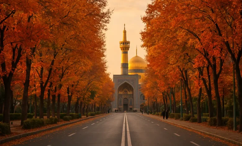 مشهد در فصل پاییز