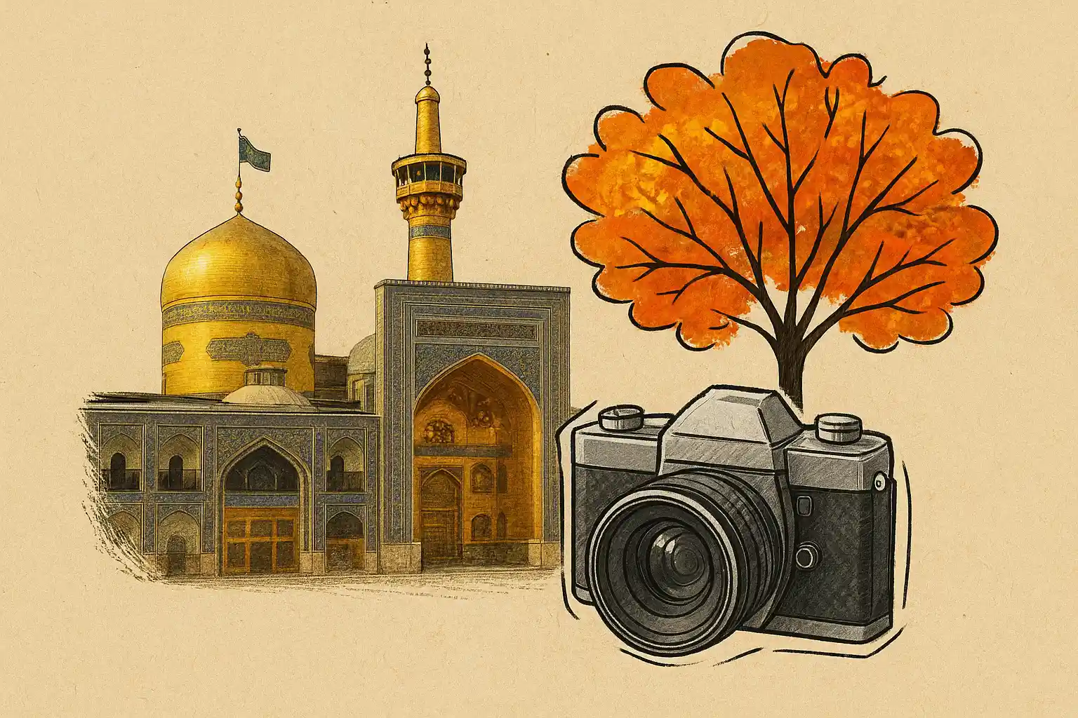 نکات سفر به مشهد در پاییز